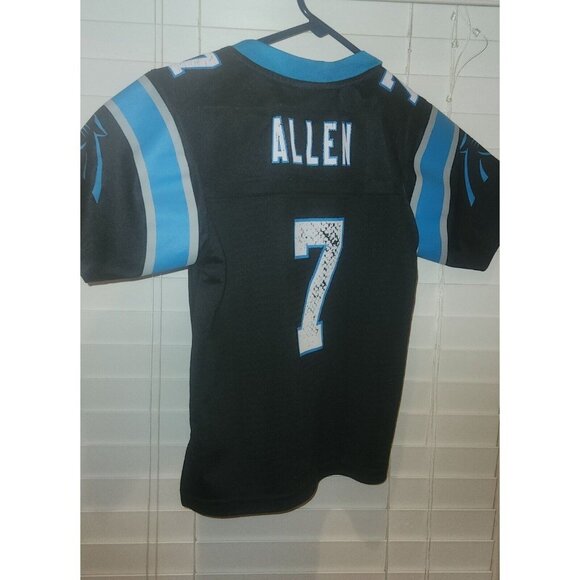 NFL PRO LINE Carolina Panthers KYLE ALLEN #7 child SMALL jersey...ub1 - Picture 1 of 9